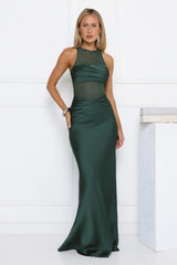 Captivating Smile Maxi Dress Green
