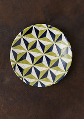 Hannah Watts Starry Eyed Platter | Rich Blue/Green