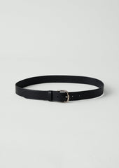 Laperruque Leather Buckle Belt | Black