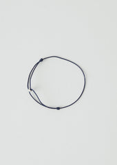 Helena Rohner Silver Bead Bracelet | Navy/Silver