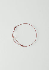 Helena Rohner Silver Bead String Bracelet | Plum/Silver