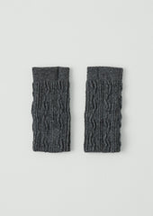 Nishiguchi Kutsushita Wool Hand Warmers | Charcoal