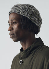 Heimat Mechanic Fine Stripe Hat | Ink/Seashell