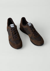 Novesta Marathon Trail Sole Trainers | Bitter Chocolate