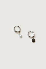 PEARL AND SPHERE HOOPS