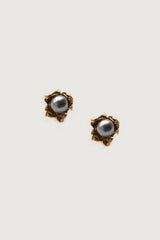 BLACK PEARL EARRING