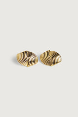 ABSTRACT TEXTURED EARRINGS