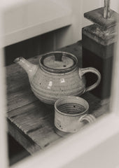 Leach Pottery Tea Pot | Blue Nuka