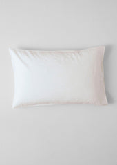 Washed Linen Cotton Housewife Pillowcase Set | Ecru