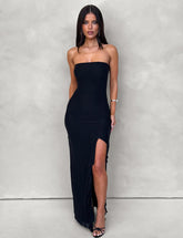 THEO MAXI DRESS - BLACK
