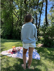Winnie White Wash Denim Shorts
