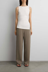 MID-RISE WIDE LEG PANT