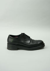 Reworn Sturlini Leather Derby Shoes Size 40 (588) | Black