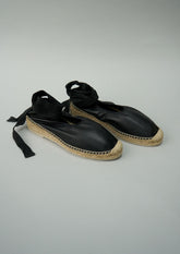 Reworn Hereu Espadrilles Size 40 (610) | Black
