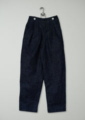 Reworn Indigo Denim Trousers Size 4 (1048) | Indigo