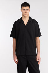 CAMP COLLAR SHORT SLEEVE SHIRT