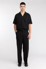 CAMP COLLAR SHORT SLEEVE SHIRT