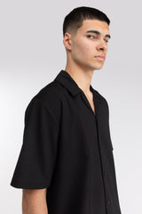 CAMP COLLAR SHORT SLEEVE SHIRT