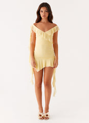 Shona Mini Dress - Yellow