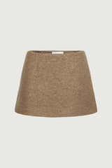 BOUCLE WOOL BLEND MINI SKIRT