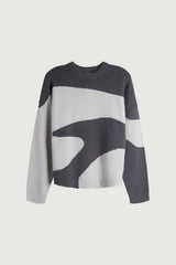 OVERSIZED INTARSIA SWEATER
