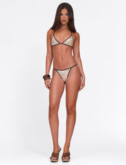 DIANA BIKINI BOTTOM - NEUTRAL : ANIMAL : ANIMAL MARBLE