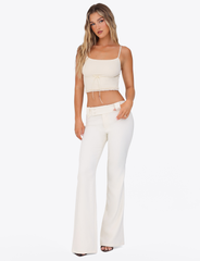MAISIE TOP - YELLOW : PALE YELLOW