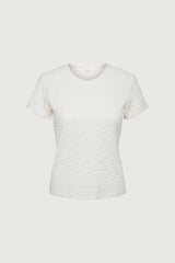 CRINKLE TEXTURED T-SHIRT