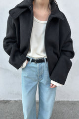 OVERSIZED RIBBED TOP