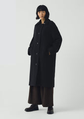 Wool Conservatoire Coat | Deep Navy