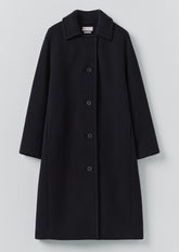 Wool Conservatoire Coat | Deep Navy