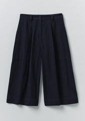 Japanese Denim Culottes | Indigo