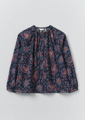 Provencal Paisley Print Cotton Poplin Shirt | Provencal Blue