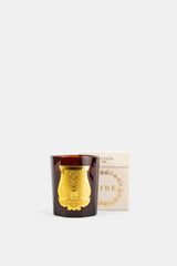 Trudon bougie Absolu 270g avec coffret crème fleuri doré et étiquette Empire luxe