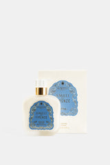 Santa Maria Novella Angeli di Firenze lotion corps coffret packaging crème ivoire décor baroque bleu 250 ml