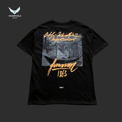 Off - White Art Postcard Tee – White/Black - ESSENTIALS EGYPT