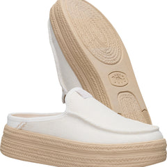 Austin Lift Espadrille Woven - Egret