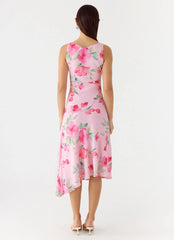 Fedde Midi Dress - Petal Soleil