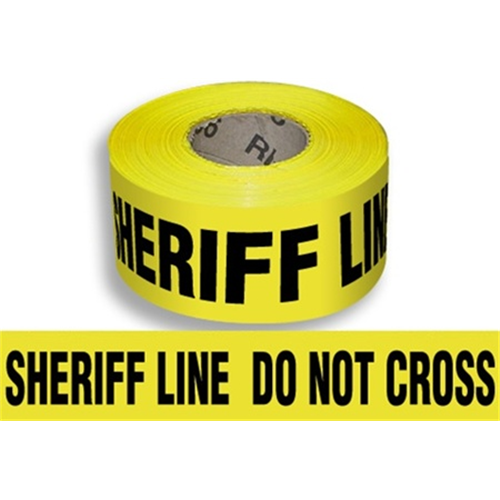 Barricade Tape YLW Sheriff | TAPE-SHERIFF