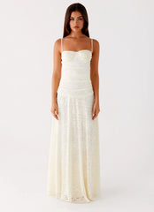 Elsa Maxi Dress - Ivory