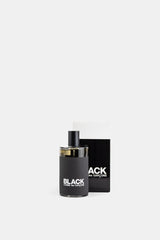 Comme des Garçons Parfums Black EDT avec boîte noire et blanche atomiseur noir bague dorée design minimaliste