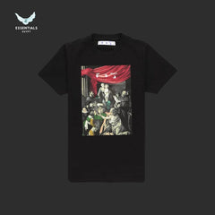 Off - White Caravaggio Curtain Tee – Black - ESSENTIALS EGYPT