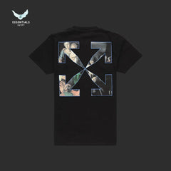 Off - White Caravaggio Curtain Tee – Black - ESSENTIALS EGYPT