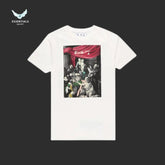 Off - White Caravaggio Paint Tee – White/Black - ESSENTIALS EGYPT