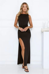 Closet Goals Maxi Dress Black