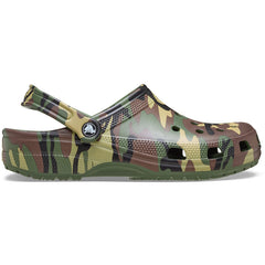 Classic Camouflage Clog - Asker Yeşili/Çok Renkli