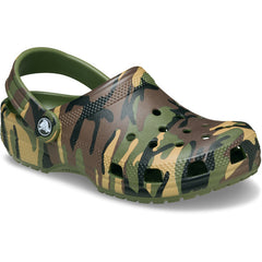 Classic Camouflage Clog K - Asker Yeşili/Çok Renkli