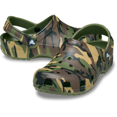 Classic Camouflage Clog K - Asker Yeşili/Çok Renkli