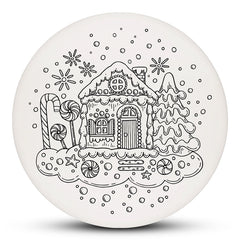 Coloring Book Series DyeMax - Gingerbread House