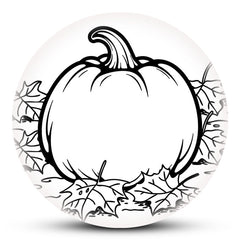 Coloring Book Series DyeMax - Halloween Pumpkin Blank (DIY)
